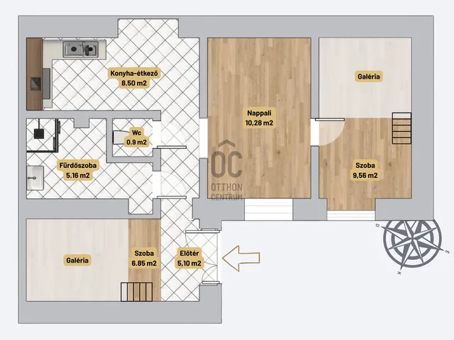 Eladó lakás Budapest VII. kerület, Külső-Erzsébetváros 44 nm