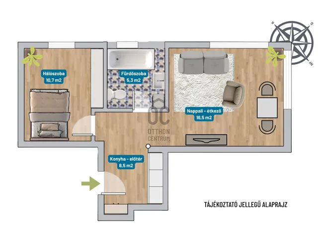 Eladó lakás Budapest XI. kerület, Kelenföld 41 nm