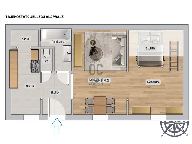 Eladó lakás Budapest VII. kerület, Belső-Erzsébetváros 45 nm
