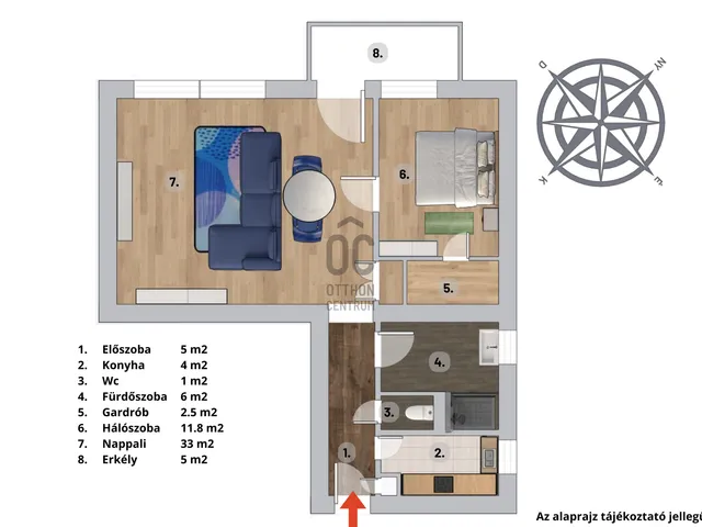 Eladó lakás Budapest XII. kerület, Kissvábhegy 66 nm