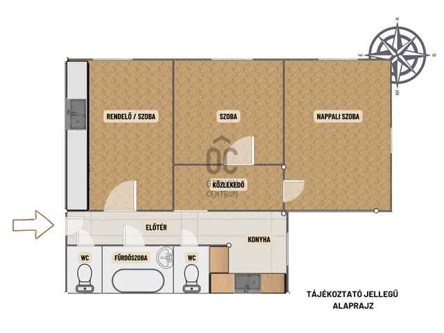 Eladó lakás Budapest III. kerület, Óbuda 68 nm