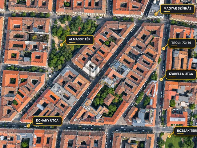 Eladó lakás Budapest VII. kerület, Belső-Erzsébetváros 48 nm