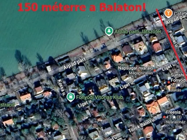 Eladó kereskedelmi és ipari ingatlan Fonyód 947 nm