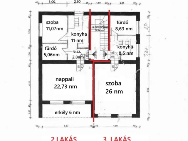 Eladó lakás Százhalombatta 43 nm