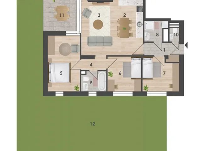 Eladó lakás Budapest XIV. kerület, Herminamező 79 nm