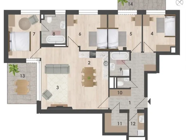 Eladó lakás Budapest XIV. kerület, Herminamező 111 nm